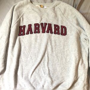 Harvard Cropped Crewneck